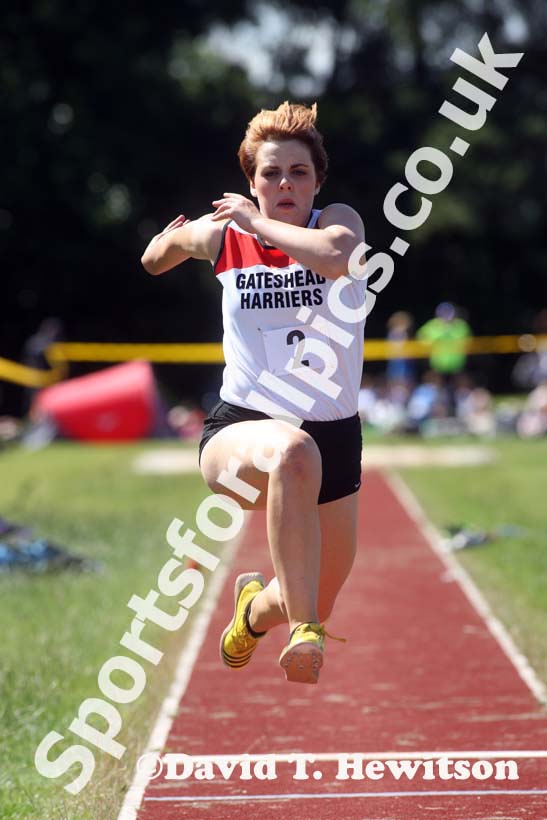 womens triple jump, North of England Division 2E, Morpeth.
